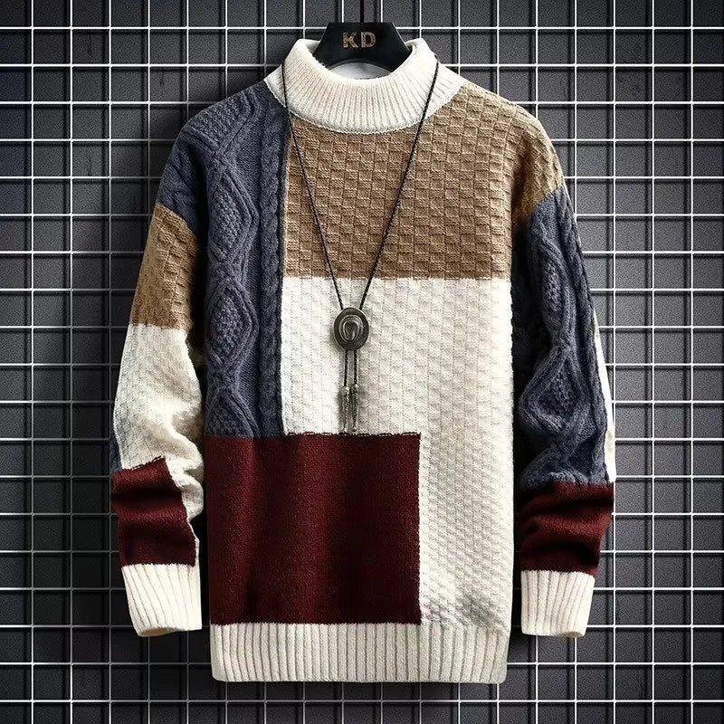 Krohn-e | Weicher Strickpullover für Männer