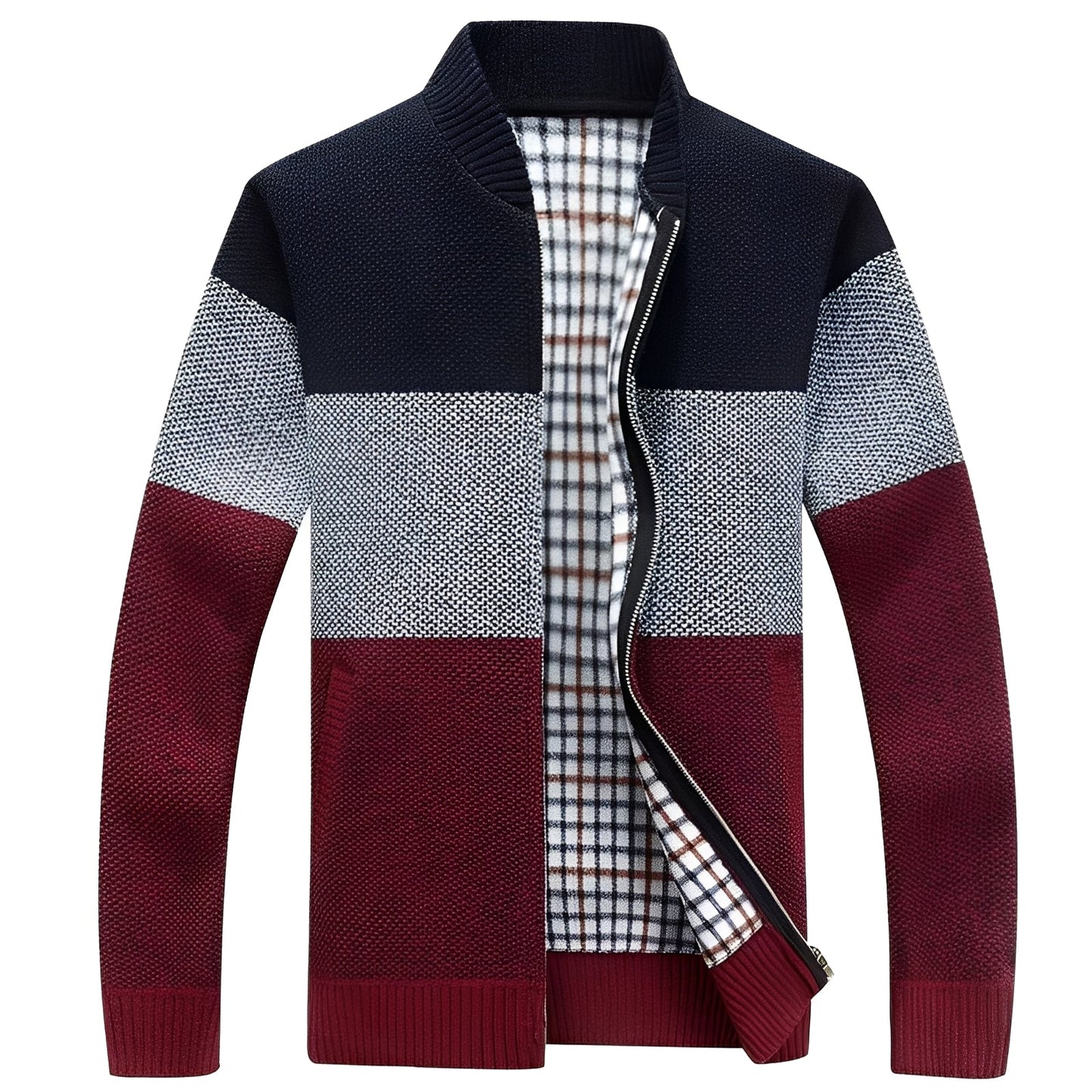 Krohn-e | Freizeitjacke mit Fleece-Futter für Männer