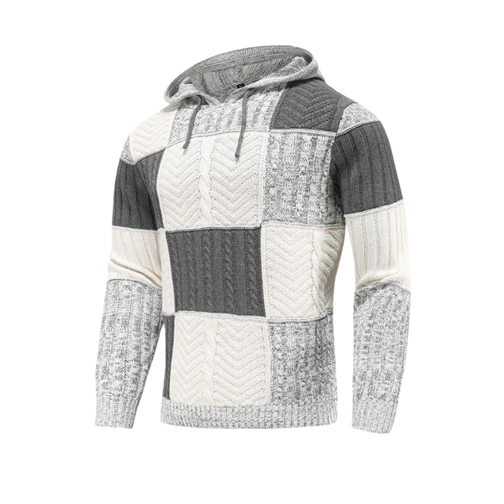 Krohn-e | Stylischer und Eleganter Pullover Aus Maschenware