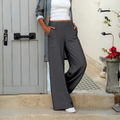 Krohn-e | Entspannt Weite Bein Hose