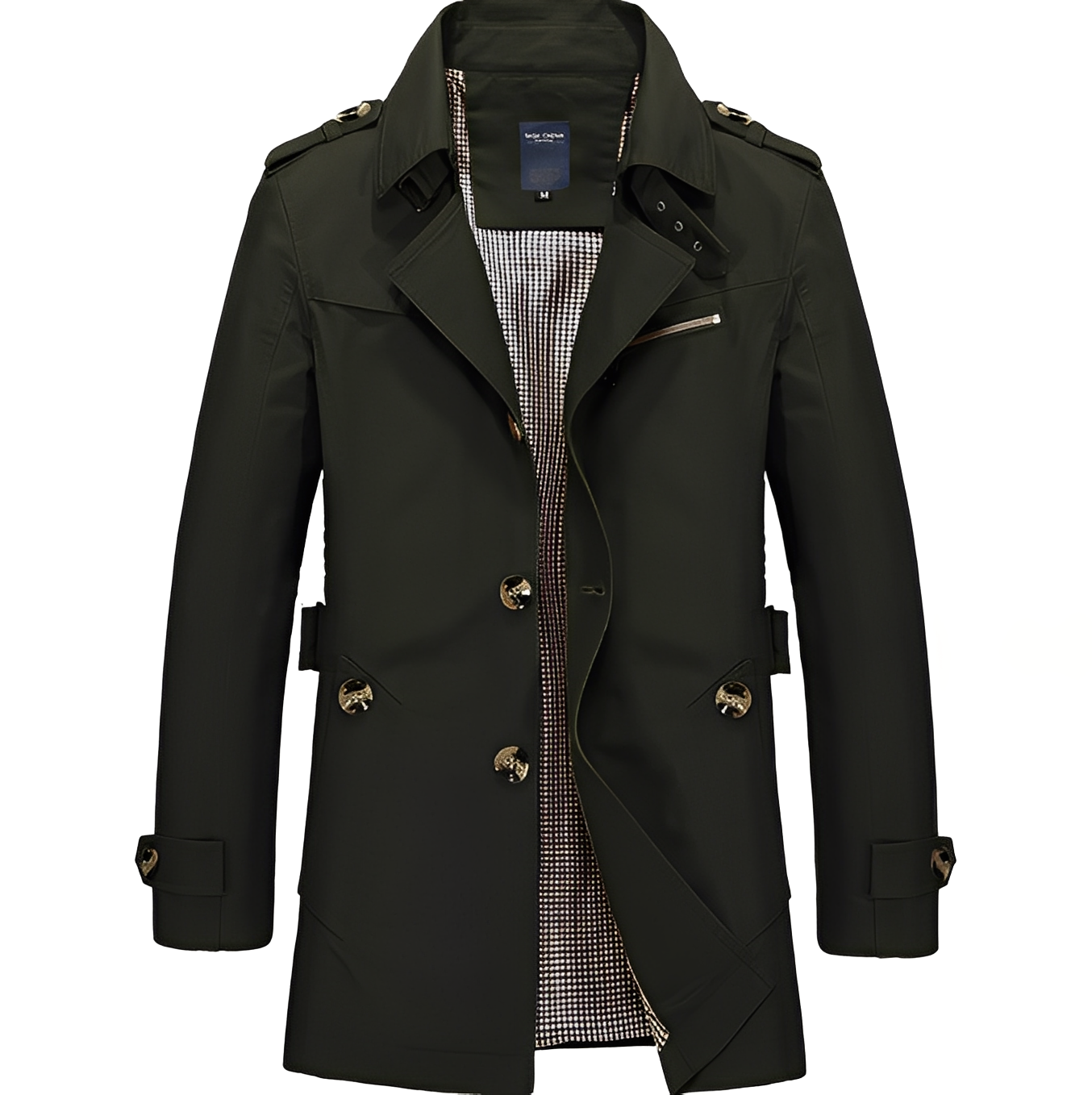 Krohn-e | Lässige Mid-Länge Windjacke für Männer