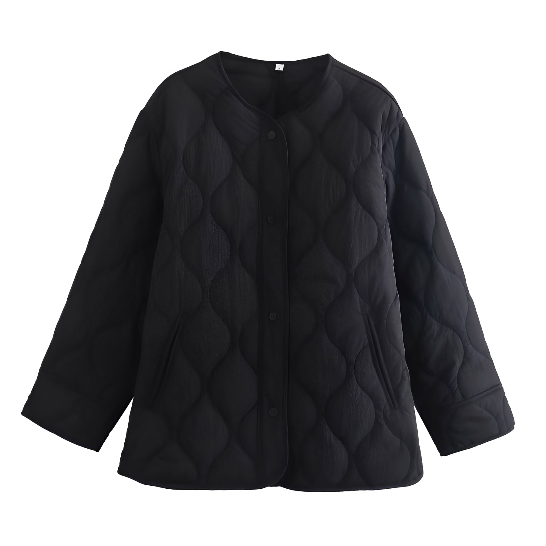 Krohn-e | Stylische, lockere, einreihige Jacke für Frauen