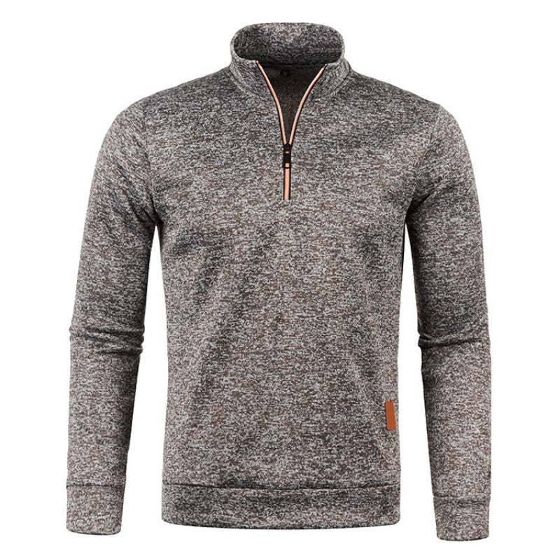 Krohn-e | Essentiel Halv-zip Pullover Müheloser Komfort und Eleganz