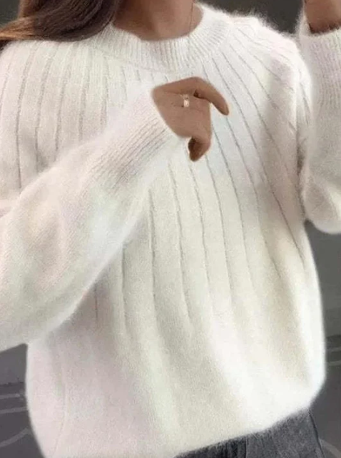 Olivie: Weicher Kaschmirpullover