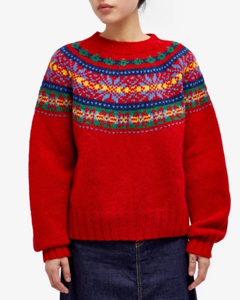 Krohn-e | Vintage Gestreifter Pullover - Krohn-e