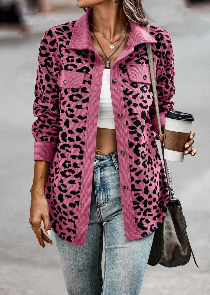 Krohn-e | Leopardenjacke für Damen