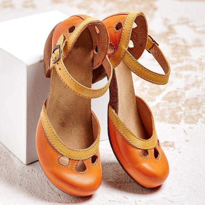 Lavinia – bequeme, niedrige Sandalen