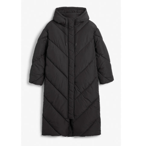 Einfarbiges Damen Kapuzen-Baumwollpullover mit Reißverschluss und langen Ärmeln von Fudus