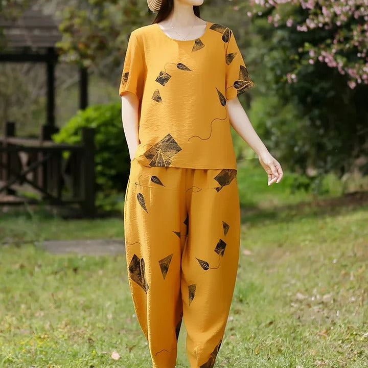 Elegantes und komfortables Set mit Muster