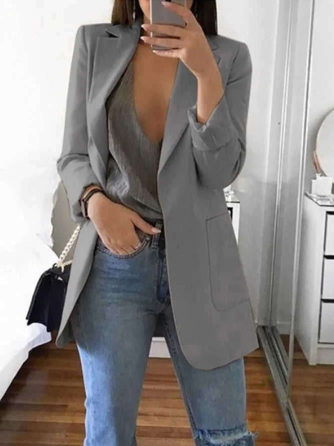 Umgekehrter Mode-Schlank-Blazer