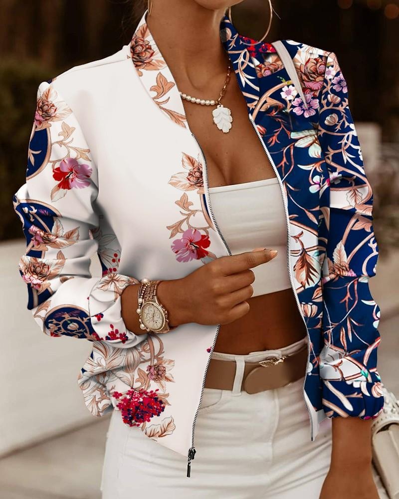Permelia: Modische Jacke mit Zipper