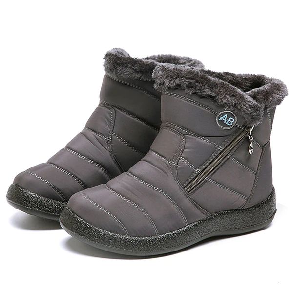 KROHN-E Damen Winterstiefel Weiche Sohle Gefüttert Warm Stiefeletten