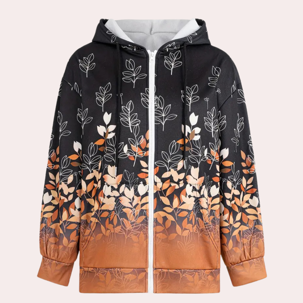 Krohn-e | Moderne Herbstjacke mit Kapuze für Damen