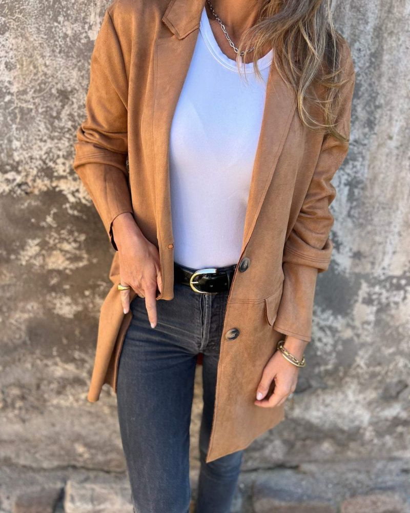 Krohn-e | Lässiger Langer Cardigan