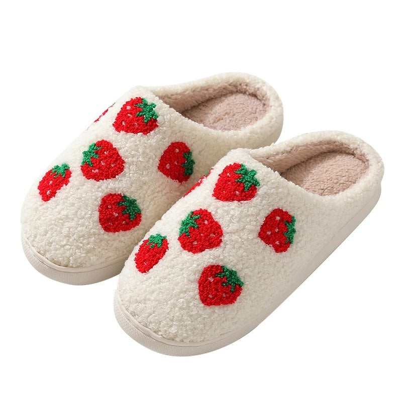 Annabell® Cuddly Slippers Strawberry Design