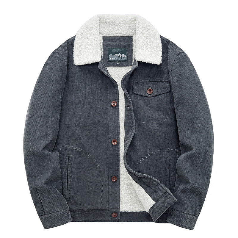 Herren-Cordjacke im Retro-Stil von Winston