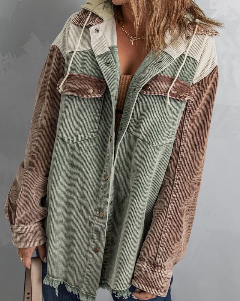 Krohn-e | Stylische Cordjacke