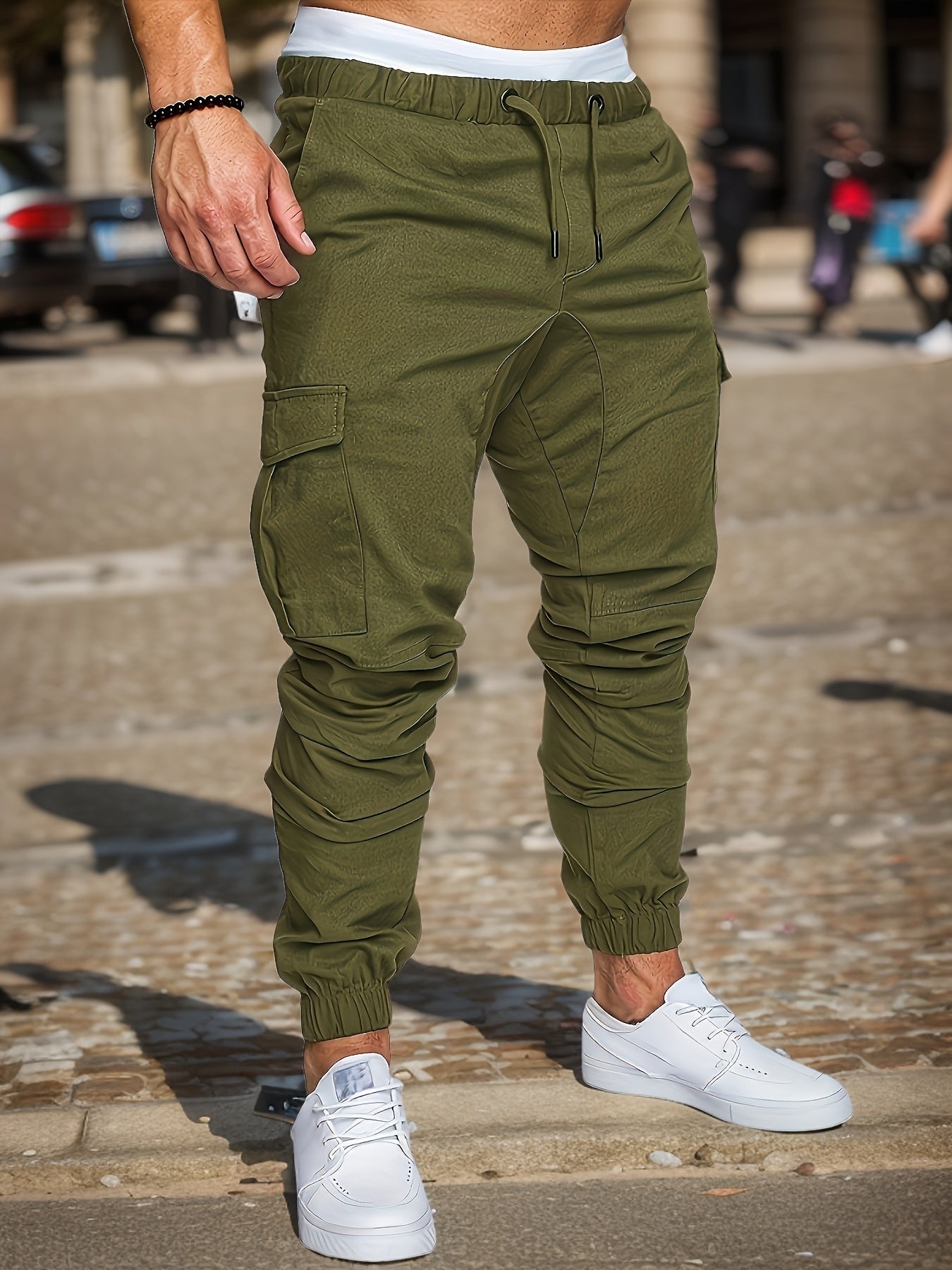 Herren Cargohose von Ben mit Taschen für die Freizeit