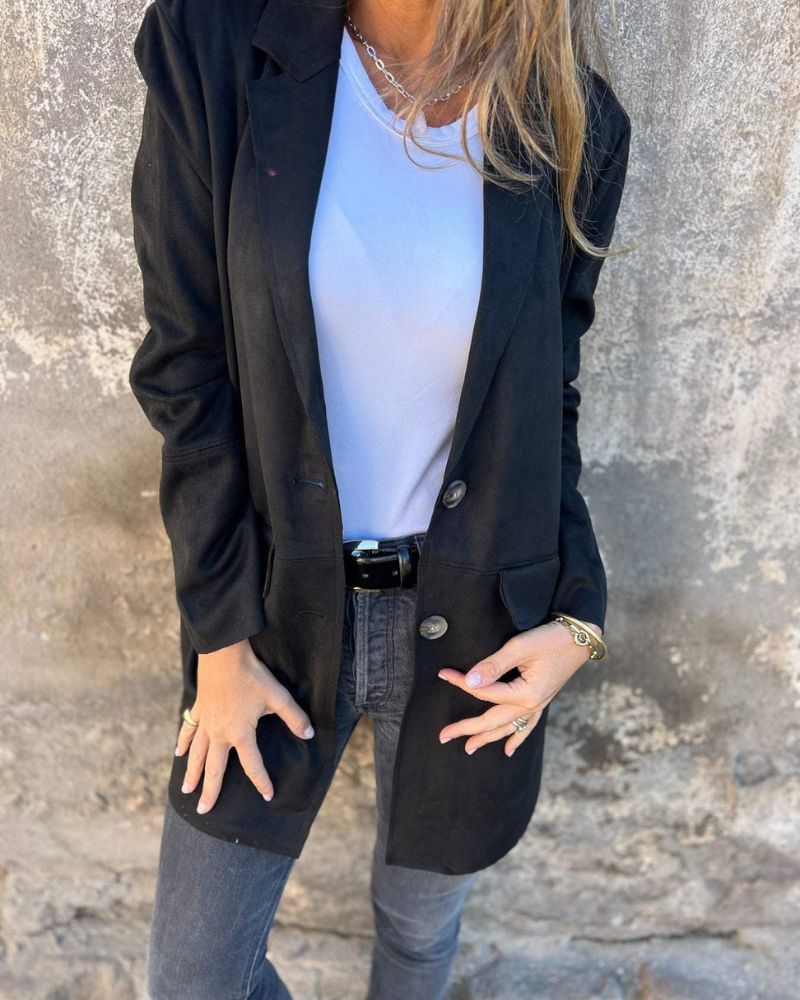 Krohn-e | Lässiger Langer Cardigan