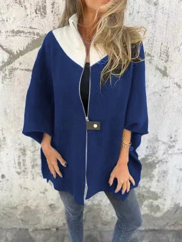 Krohn-e | Lässige Jacke mit hohem Kragen