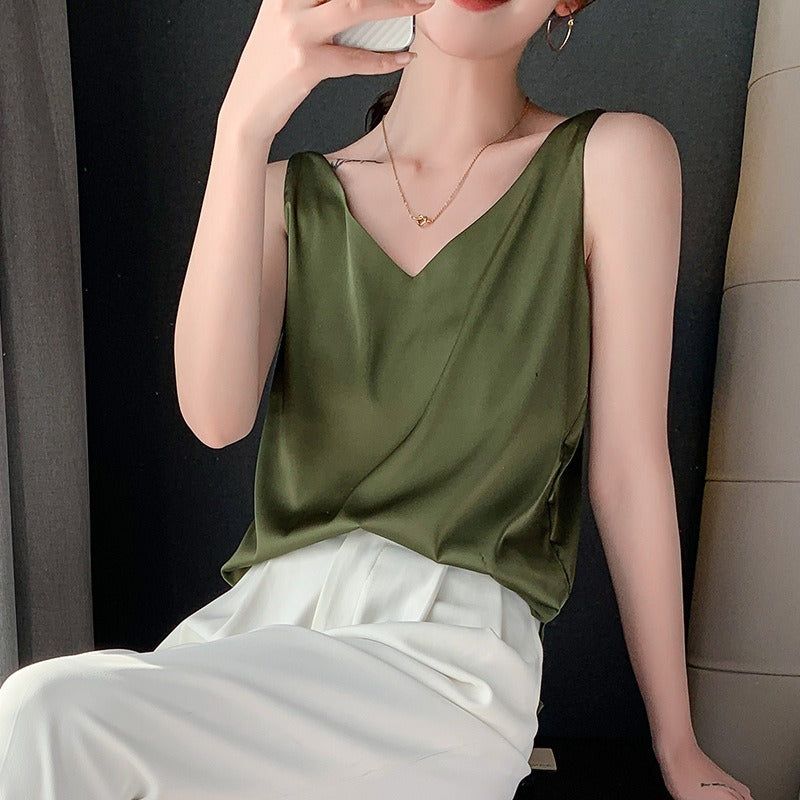 Seidig weiches Tanktop für Damen - Gladys