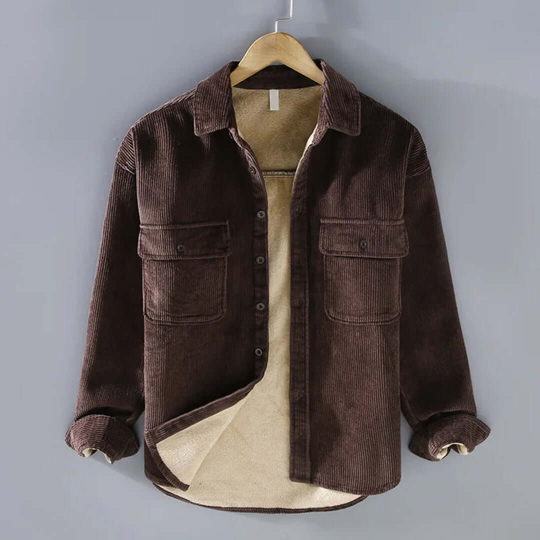Krohn-e | Herren Cordura-Lammfelljacke