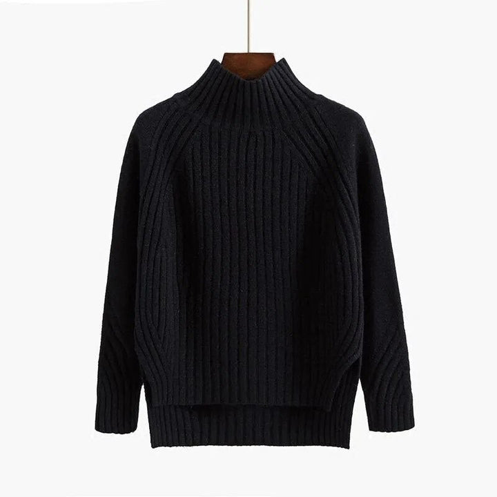 Krohn-e | Strickpullover mit Halbem Rollkragen