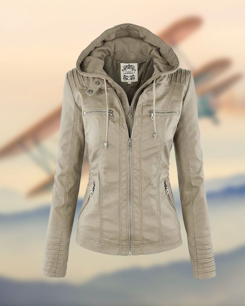 Krohn-e | Elegante und Einzigartige Lederjacke