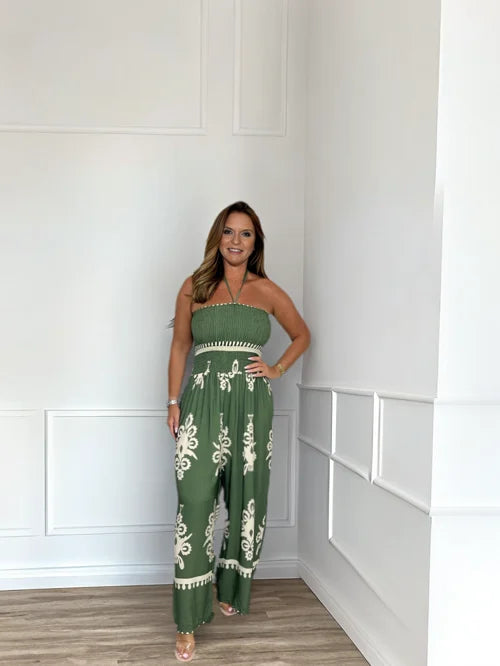 Elegantes Damen-Latzhose-Jumpsuit von Annalisa
