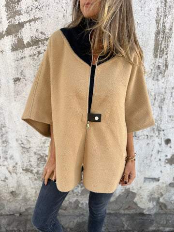 Krohn-e | Lässige Jacke mit hohem Kragen