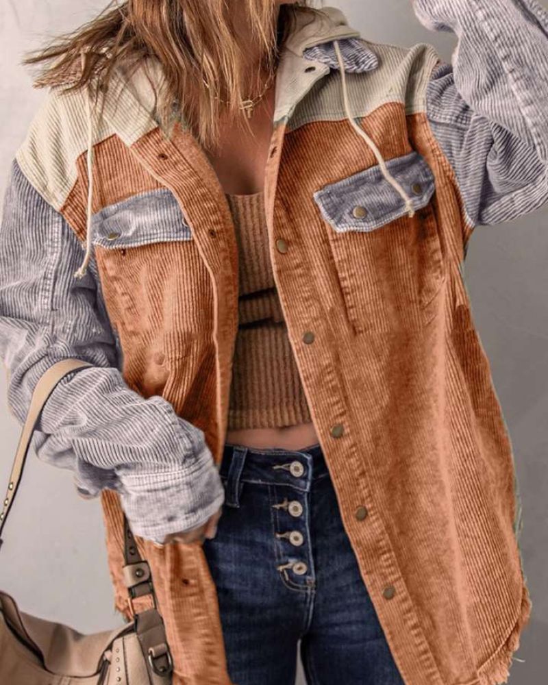 Krohn-e | Stylische Cordjacke