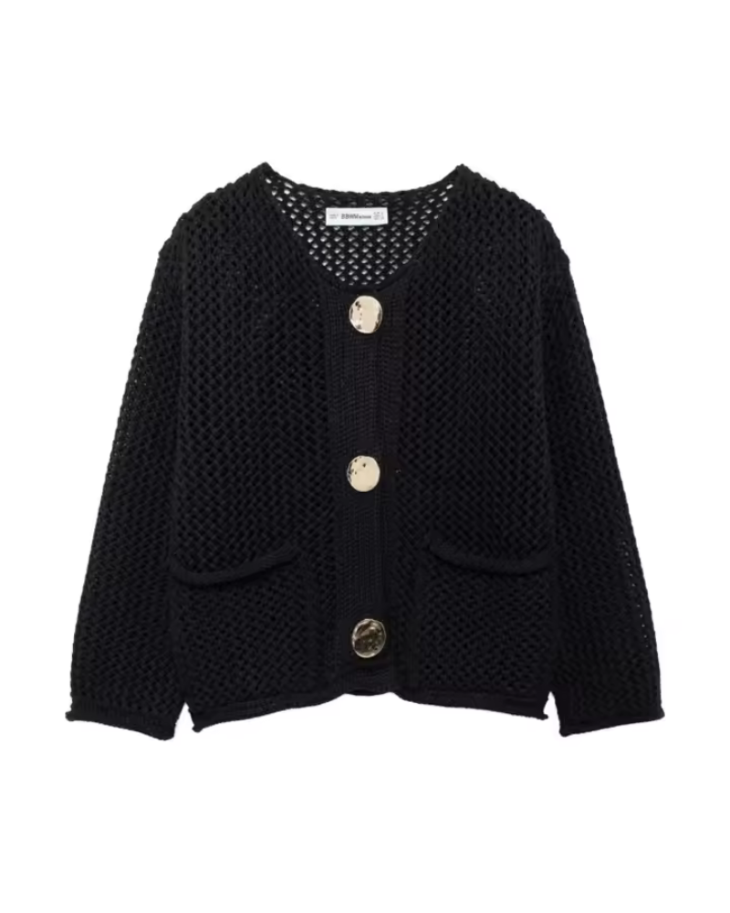 Krohn-e | Burgundy Cardigan