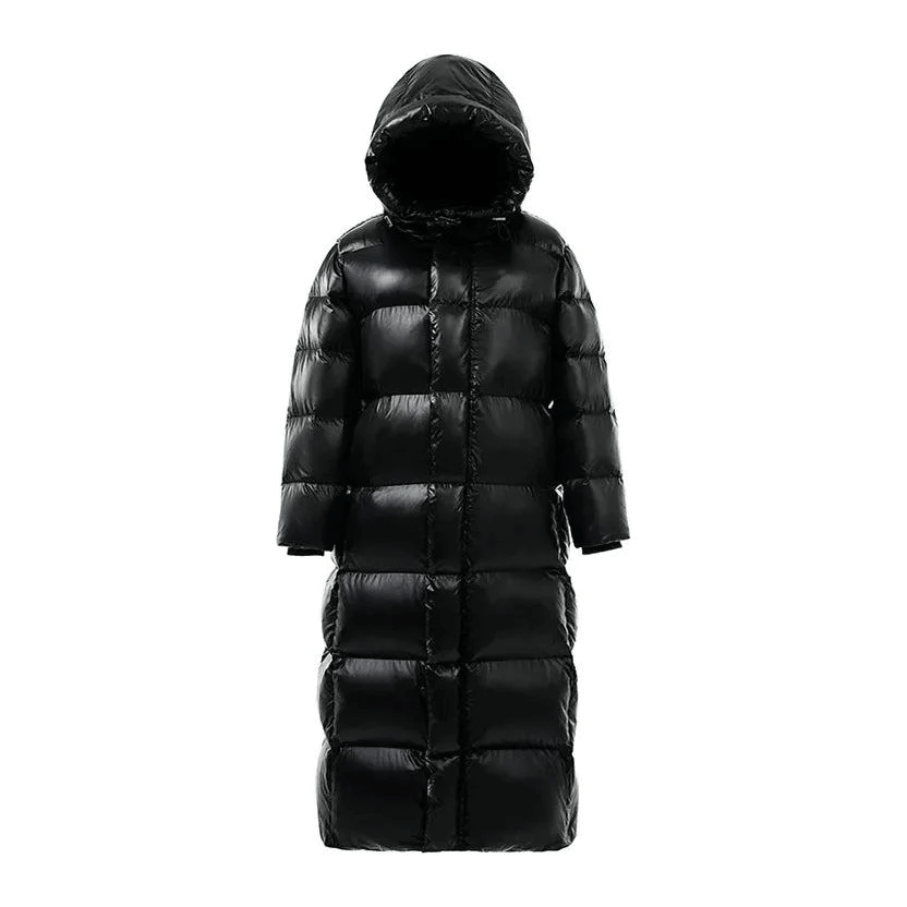 Krohn-e | Damen Lange Gepolsterte Jacke