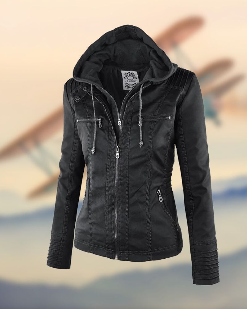 Krohn-e | Elegante und Einzigartige Lederjacke
