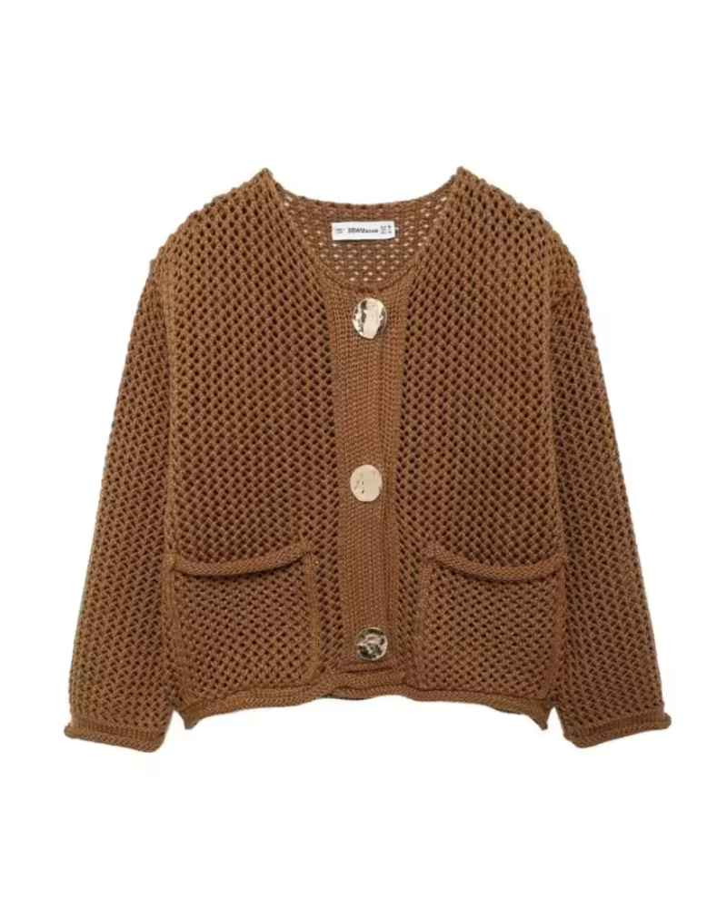 Krohn-e | Burgundy Cardigan