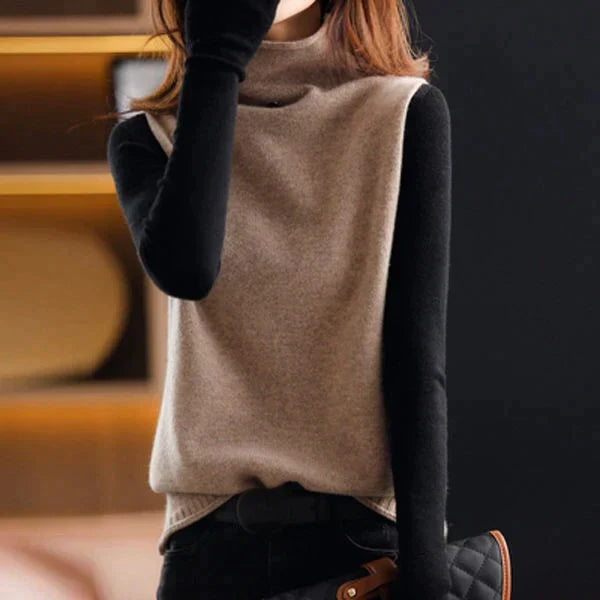 Krohn-e | Rollkragenweste für Klassische Looks