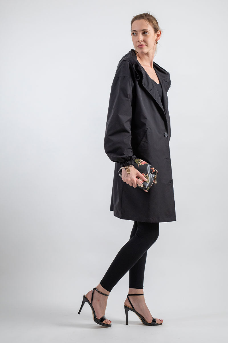 Krohn-e | Wasserdichte Atmungsaktive Regenjacke Mit Kapuze Für Damen