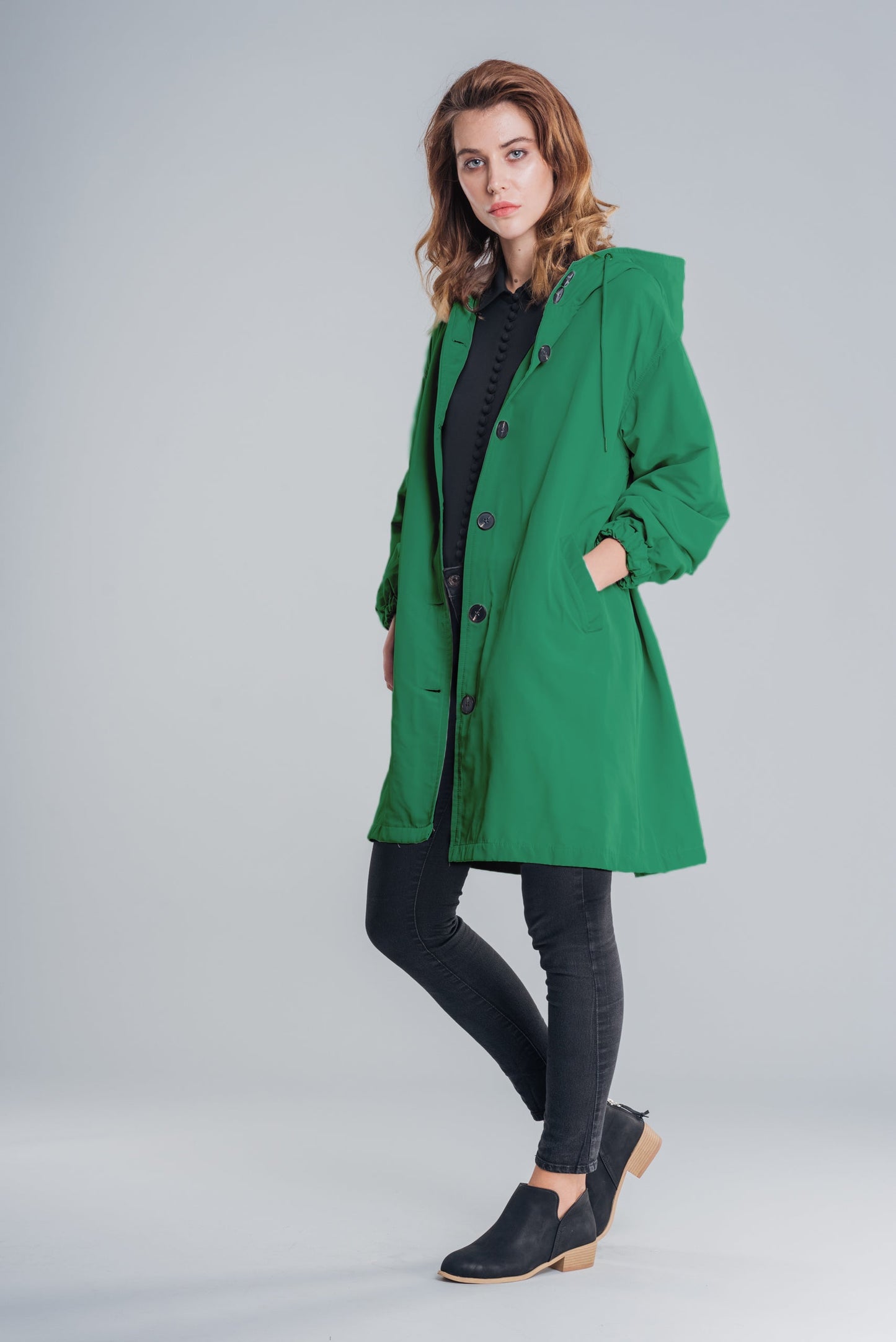 Krohn-e | Schicke Weiße Regenjacke
