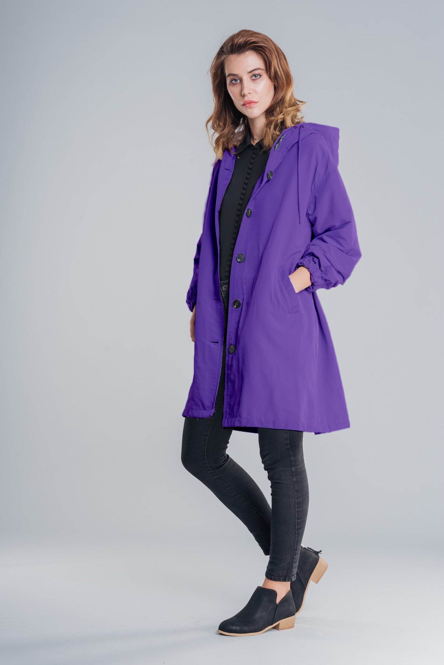 Krohn-e | Schicke Weiße Regenjacke