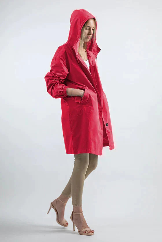 Krohn-e | Schicke Weiße Regenjacke
