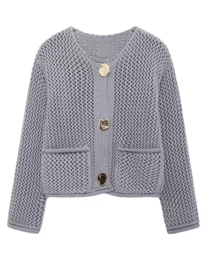Krohn-e | Burgundy Cardigan