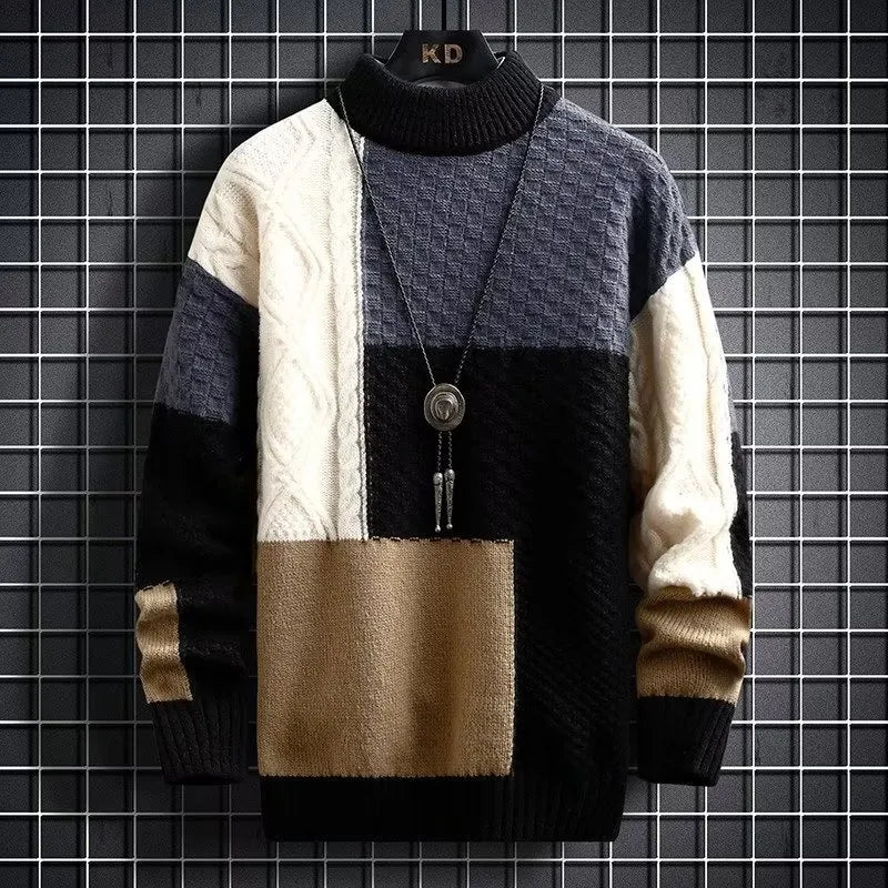 Krohn-e | Weicher Strickpullover für Männer