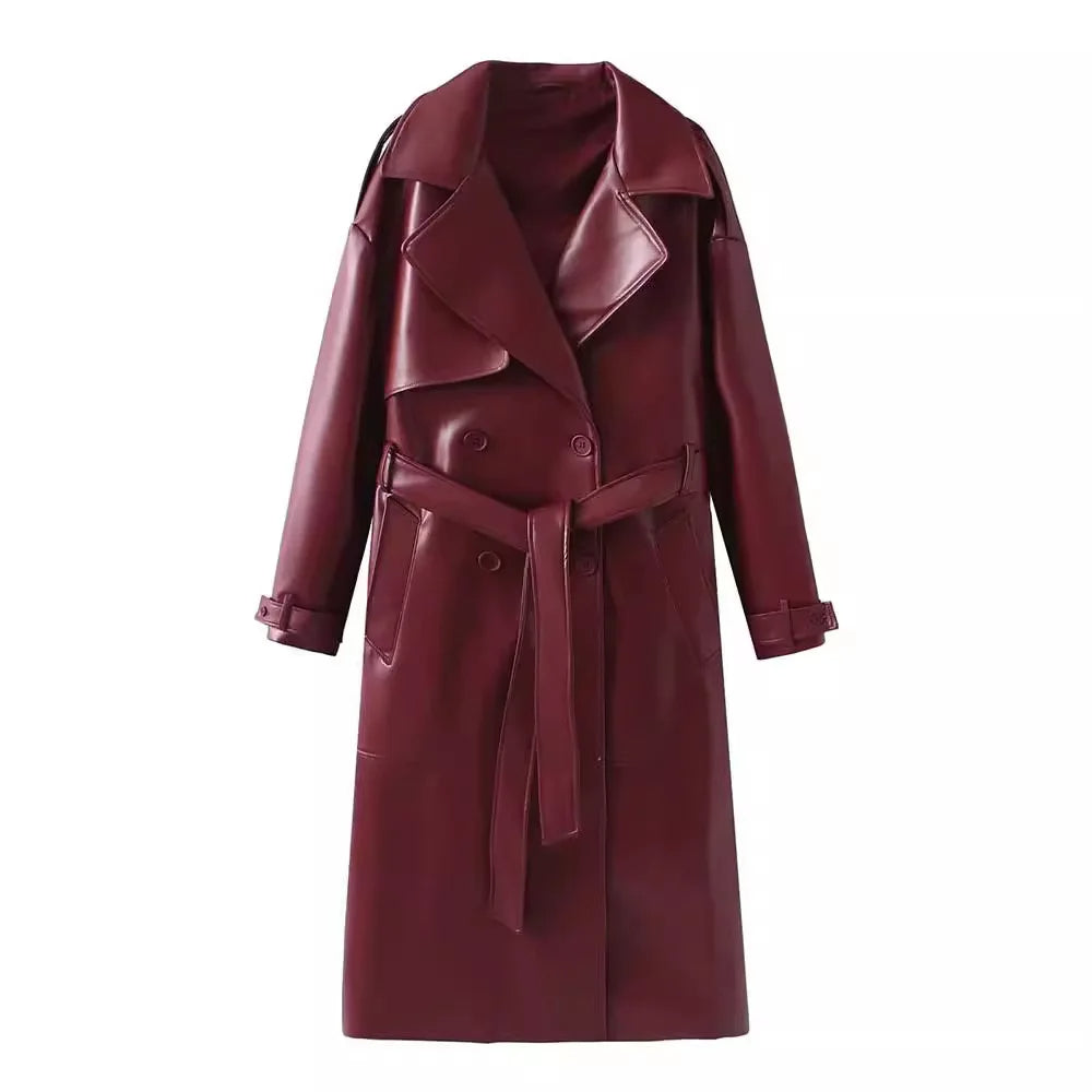 Krohn-e | Stilvolle Vegane Leder Damenjacke