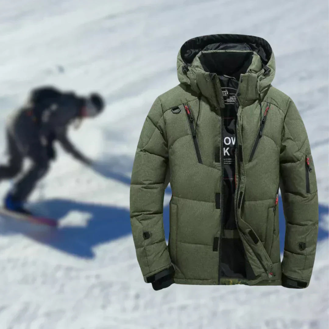 Krohn-e | Hochwertige Winterjacke mit Abnehmbarem Hut