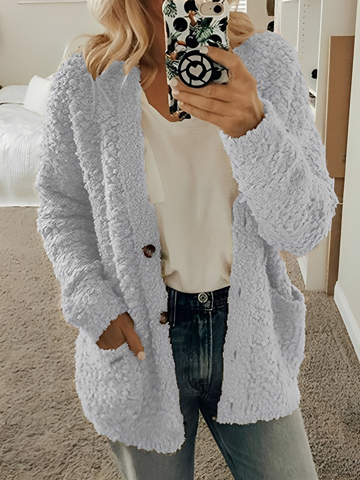 Krohn-e | Bequemer lässiger Cardigan für Frauen