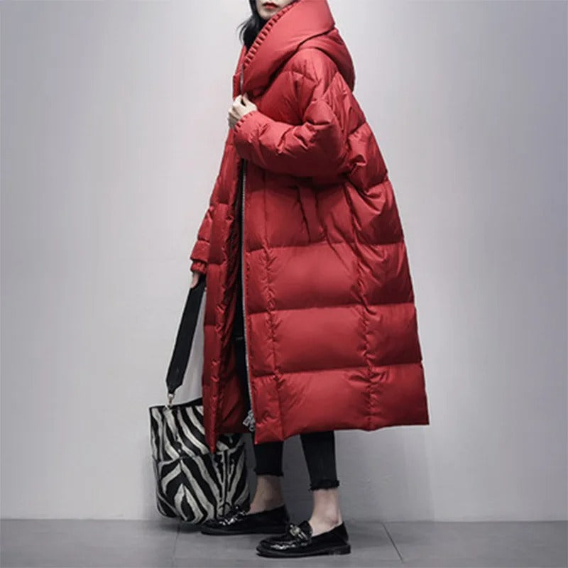 Krohn-e | Langfell Winterjacke für Damen