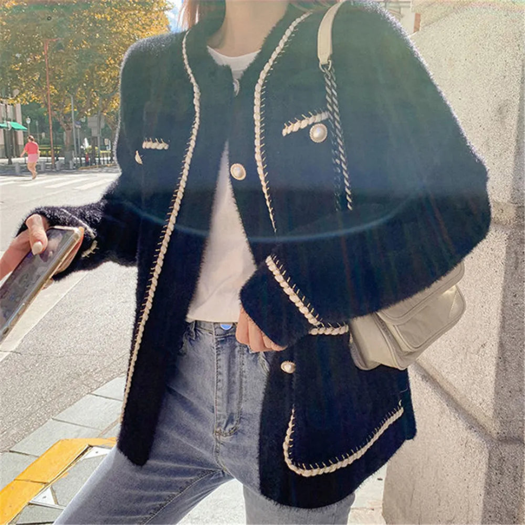 Krohn-e | Elegant Warme Jacke für Frauen