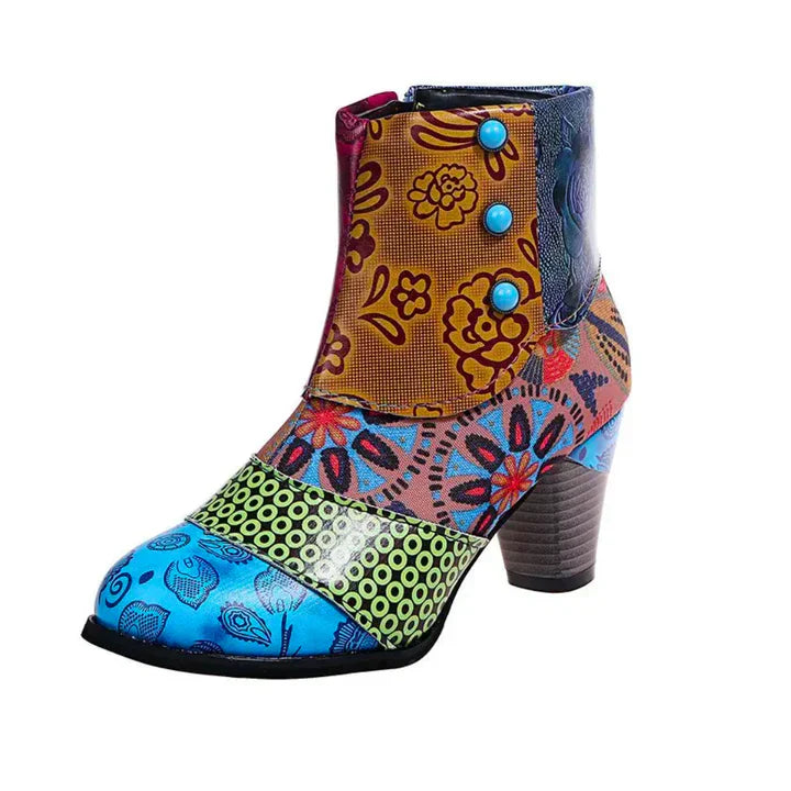 SUZAN: Wasserdichte Retro-Stiefel