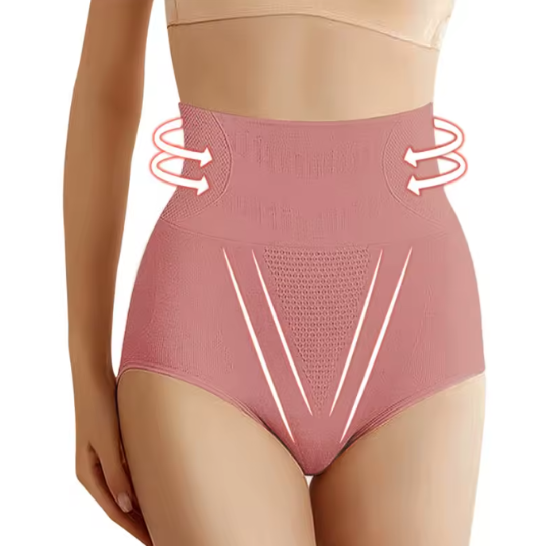 KROHN-E Damen High-Waist Shapewear Formende Unterwäsche Weich Nahtlos