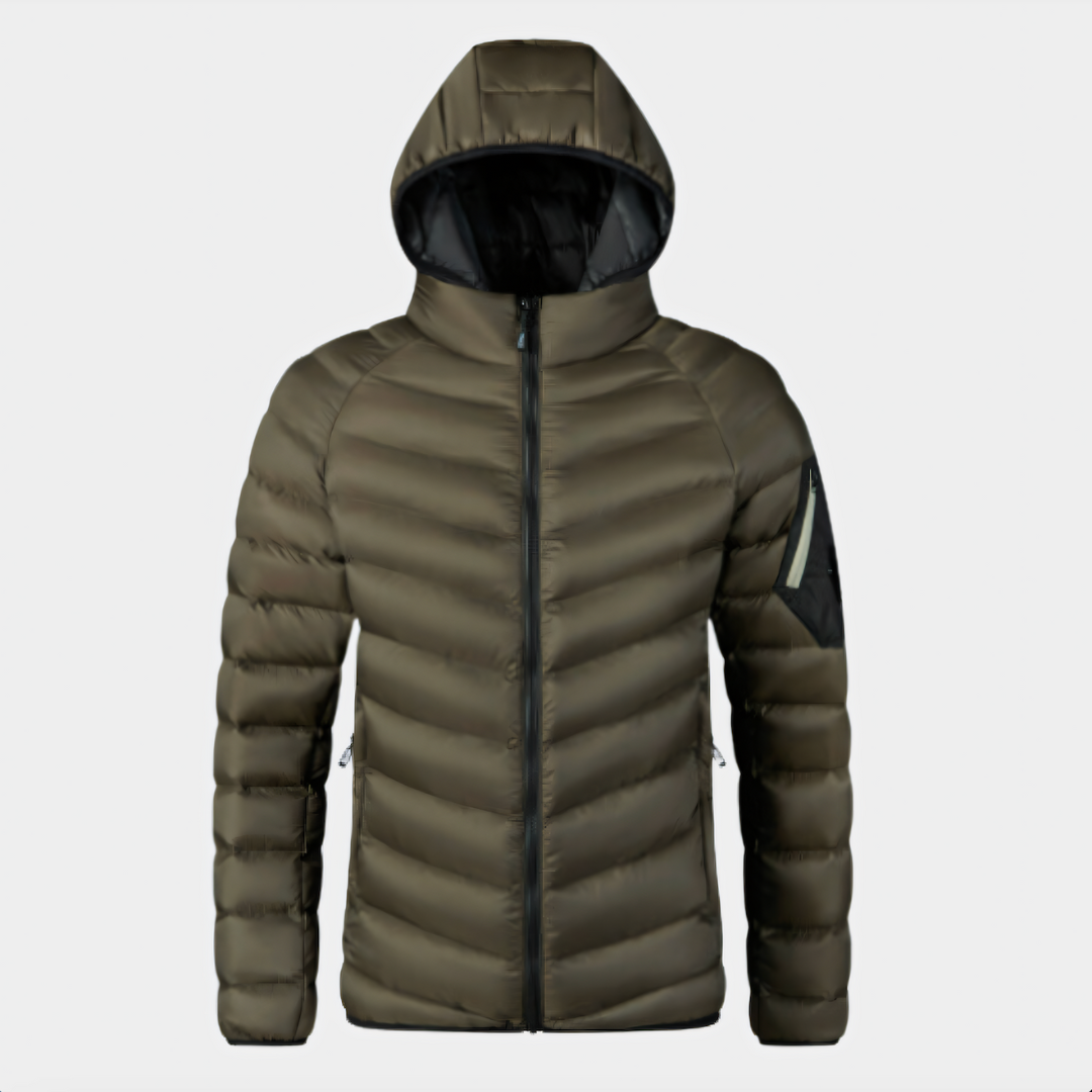 Krohn-e | Gepolsterte Winterjacke für Herren